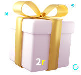 Receba seus bônus de boas-vindas no 2r