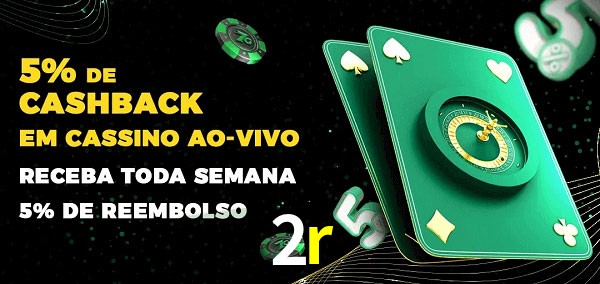 Promoções do cassino ao Vivo 2r